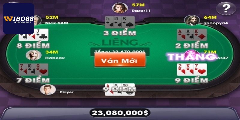 Chi tiết cách chơi bài liêng