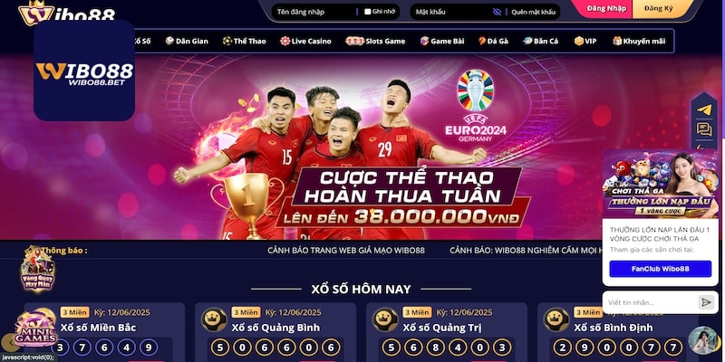 Quá trình xây dựng và phát triển của Wibo88