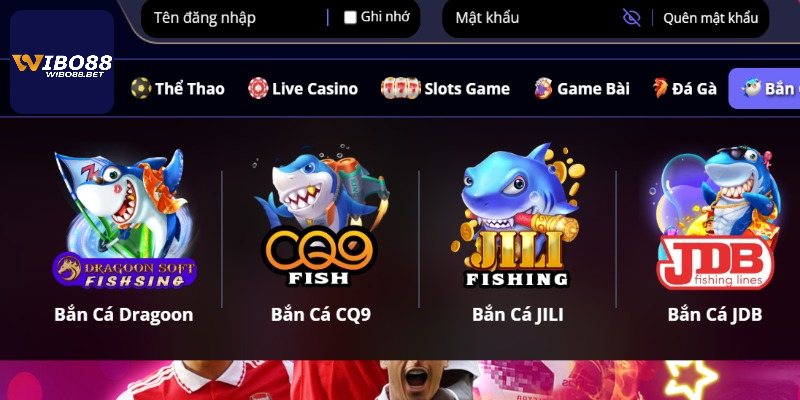 Vài nét về danh mục bắn cá Wibo88